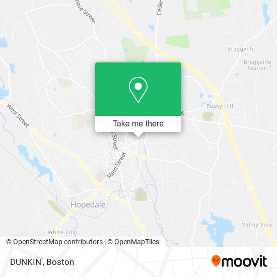 DUNKIN' map