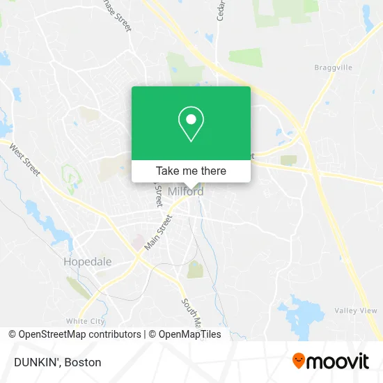 DUNKIN' map