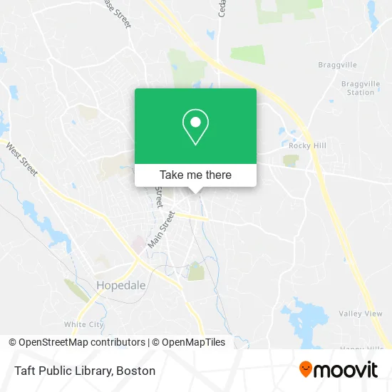 Taft Public Library map