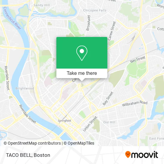 Mapa de TACO BELL