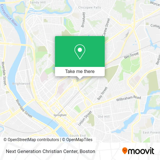 Next Generation Christian Center map