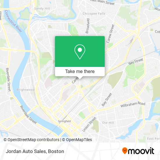 Jordan Auto Sales map