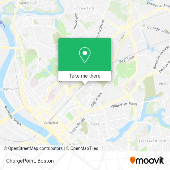 ChargePoint map
