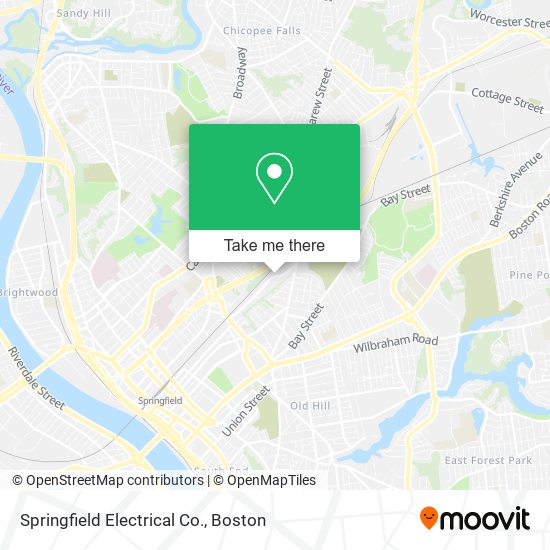 Springfield Electrical Co. map