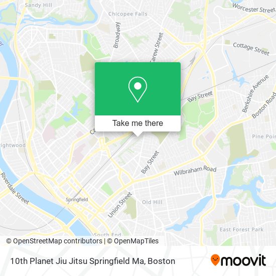 10th Planet Jiu Jitsu Springfield Ma map