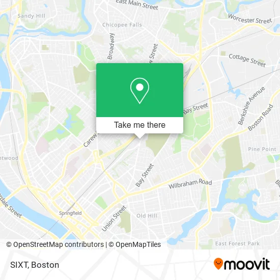Mapa de SIXT