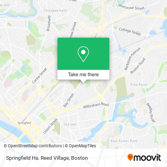 Springfield Ha. Reed Village map