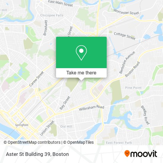 Aster St Building 39 map