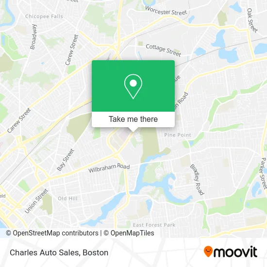 Charles Auto Sales map
