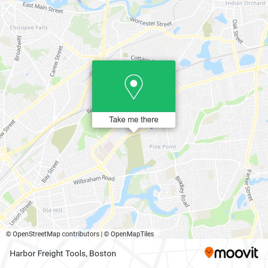 Mapa de Harbor Freight Tools