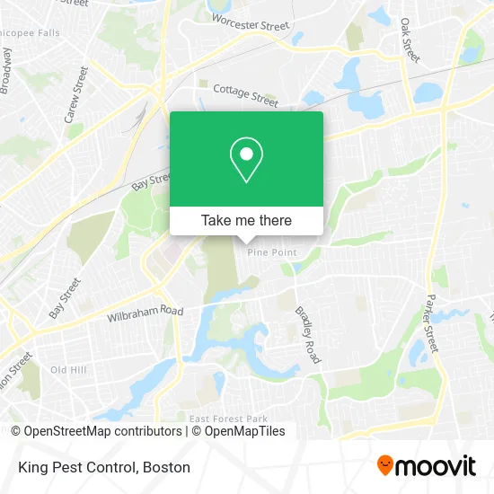 King Pest Control map