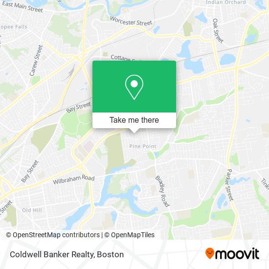 Coldwell Banker Realty map