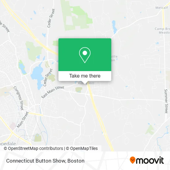 Connecticut Button Show map