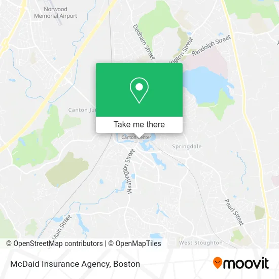 McDaid Insurance Agency map