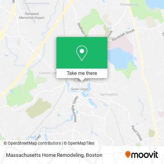 Mapa de Massachusetts Home Remodeling