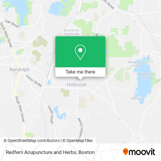Mapa de Redfern Acupuncture and Herbs