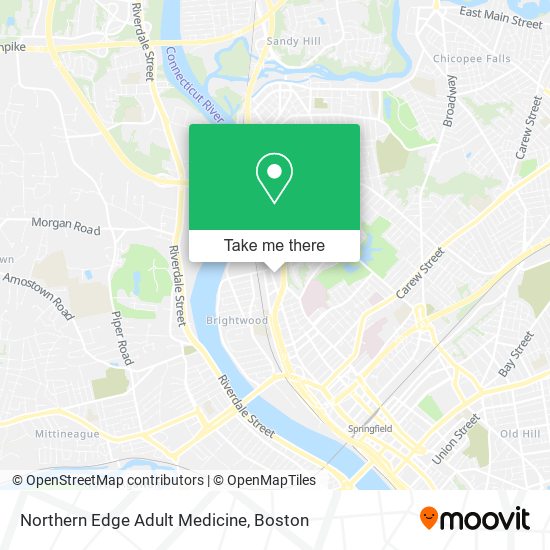 Northern Edge Adult Medicine map