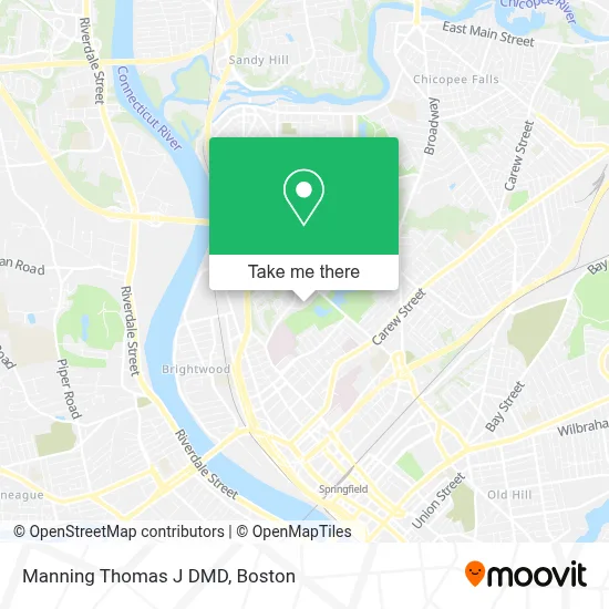 Manning Thomas J DMD map