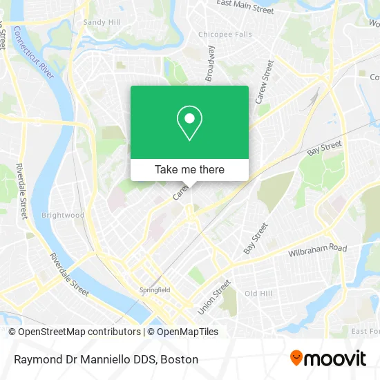 Raymond Dr Manniello DDS map