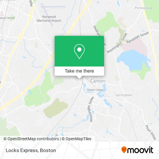 Mapa de Locks Express