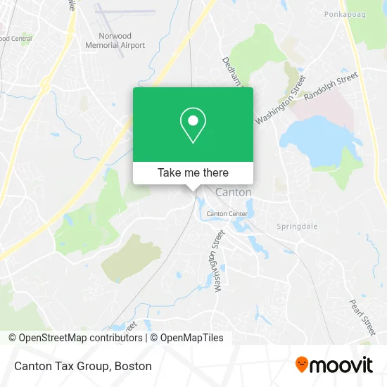 Canton Tax Group map