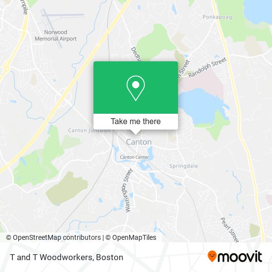 Mapa de T and T Woodworkers