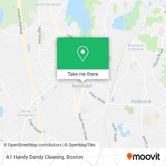 A1 Handy Dandy Cleaning map