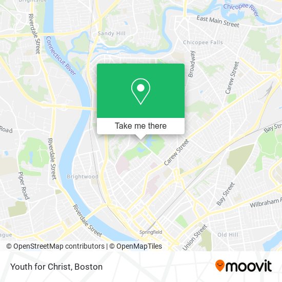 Youth for Christ map