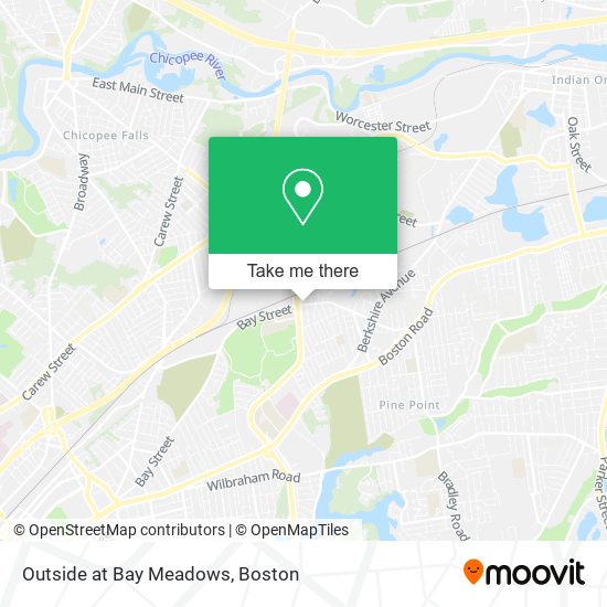 Mapa de Outside at Bay Meadows