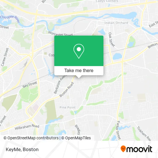 KeyMe map