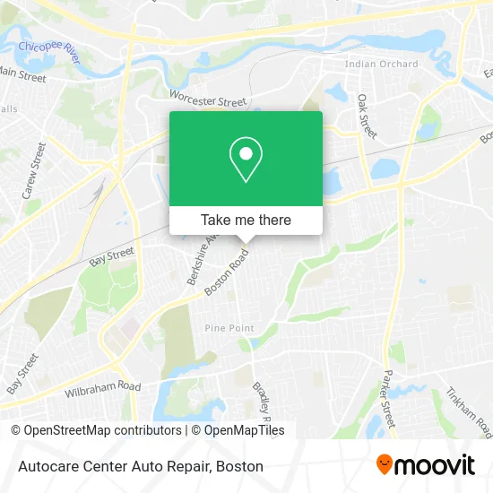 Autocare Center Auto Repair map