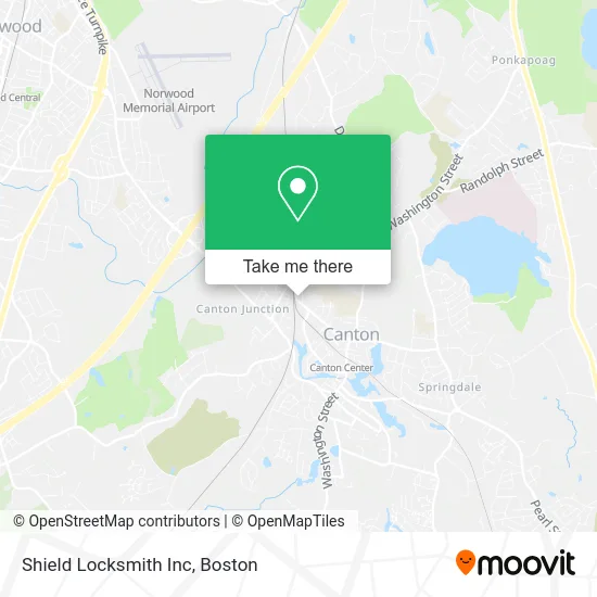 Shield Locksmith Inc map
