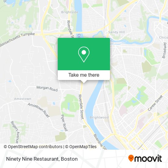Mapa de Ninety Nine Restaurant