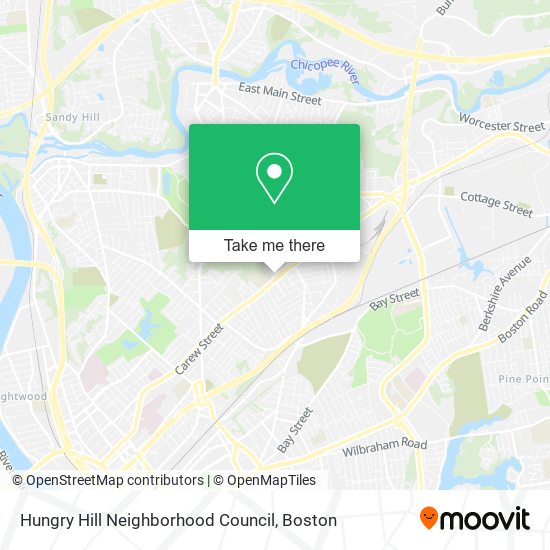 Mapa de Hungry Hill Neighborhood Council