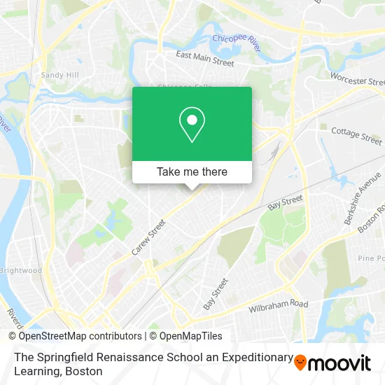 The Springfield Renaissance School an Expeditionary Learning map