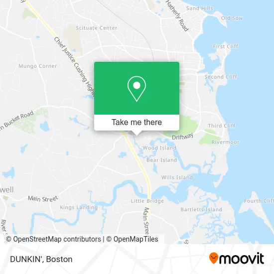 DUNKIN' map