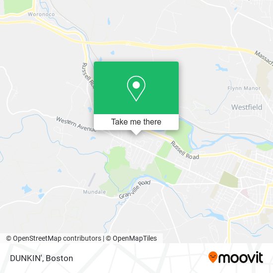 DUNKIN' map