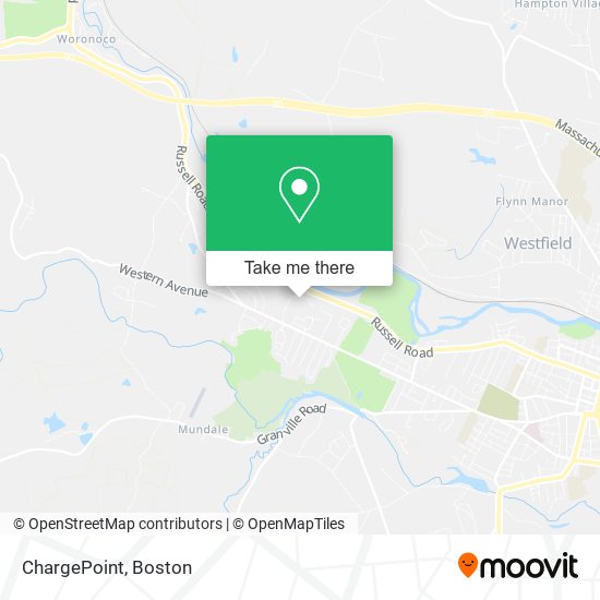 Mapa de ChargePoint