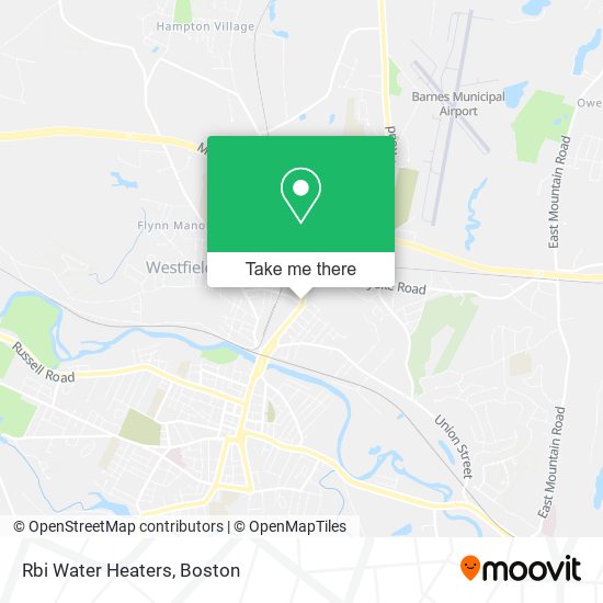 Mapa de Rbi Water Heaters