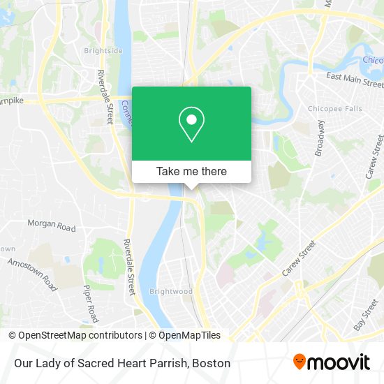 Our Lady of Sacred Heart Parrish map