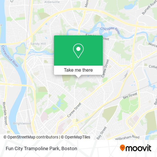 Fun City Trampoline Park map
