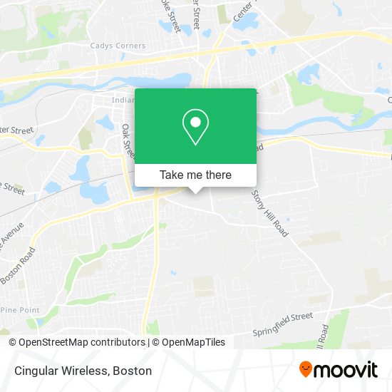 Cingular Wireless map