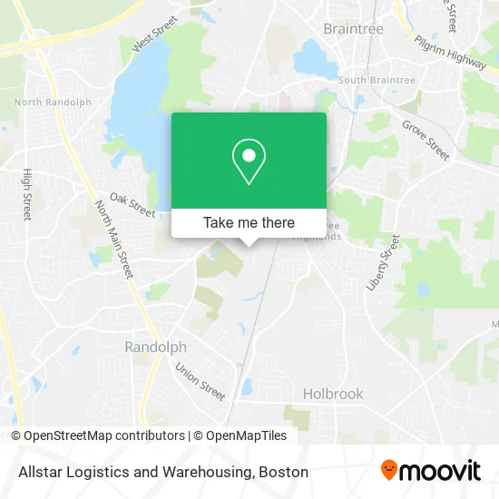 Allstar Logistics and Warehousing map