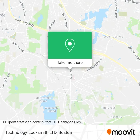 Technology Locksmith LTD map