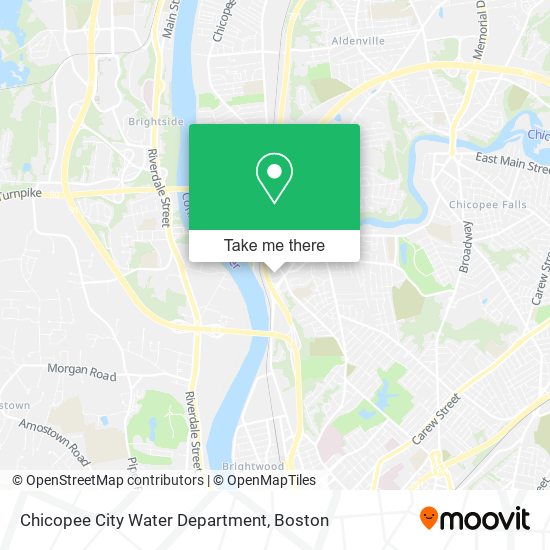 Mapa de Chicopee City Water Department