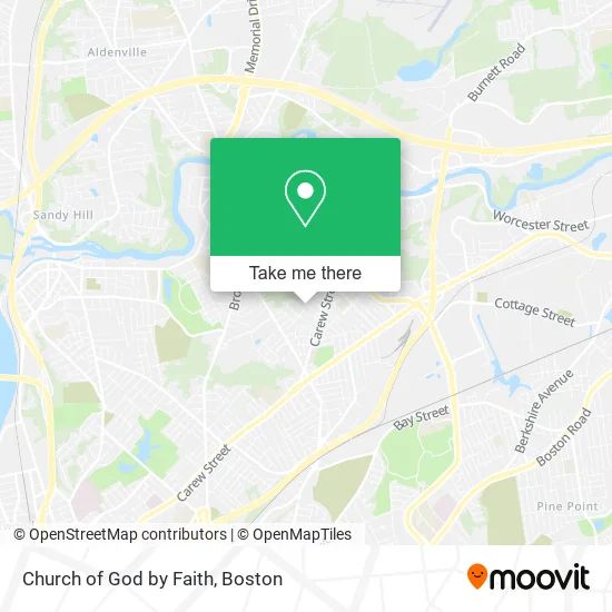 Mapa de Church of God by Faith