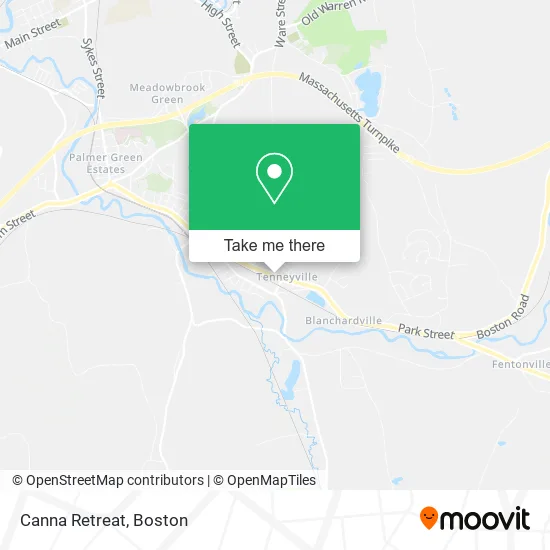 Canna Retreat map