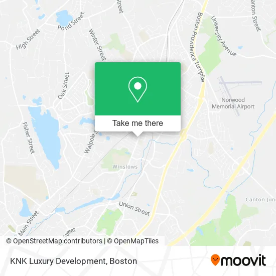KNK Luxury Development map
