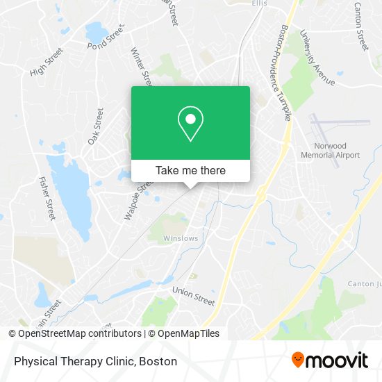 Physical Therapy Clinic map