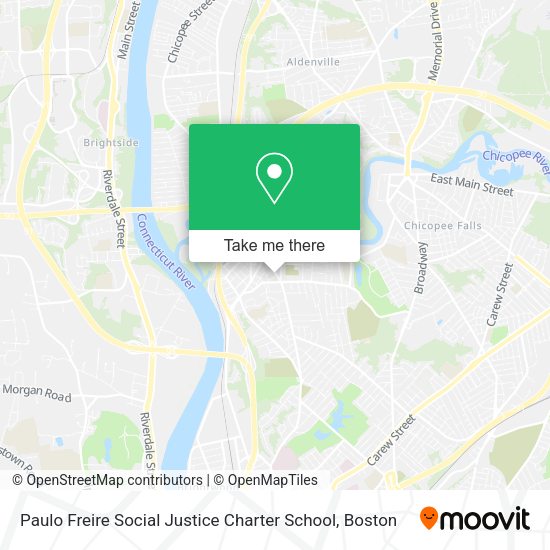 Paulo Freire Social Justice Charter School map